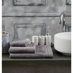 Πετσέτα Μονόχρωμη New Cotton Series Grey