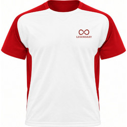 LEGENDARY BUGATTI TRAINING T-SHIRT - Κόκκινο