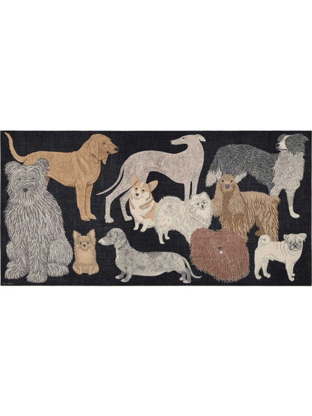 INOUI U ETOLE 100 TOUTOU SCARF - ET221TO01-BLACK MULTI