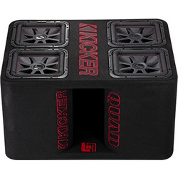 Kicker 47QL7R122 Subwoofer Αυτοκινήτου 12" 2400W RMS με Κούτα