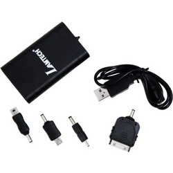 LAMTECH PORTABLE BATTERY CHARGER FOR IPHONE MOBILE PHONES AND MP3 - LAM050271