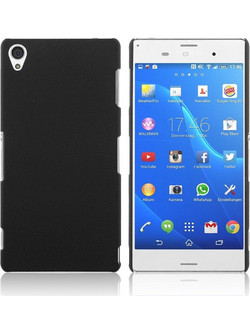Sony Xperia Z3 - Πλαστικό Πίσω Κάλυμμα Μαύρο (OEM)