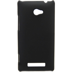 Σκληρή Θήκη faceplate για HTC 8X Windows Phone Velvet Feel Μαύρο (Ancus)
