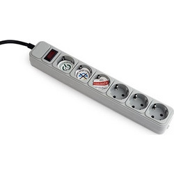 GEMBIRD SURGE PROTECTOR 6 SOCKETS 1,8m SPG6B6C