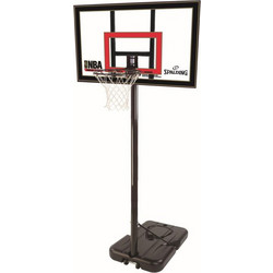 Spalding NBA Highlight Μπασκέτα με Βάση και Ρυθμιζόμενο Ύψος 228-305cm 77799CN