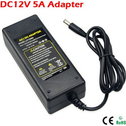 CCTV τροφοδοτικό ρεύματος καμερών 12V 5Am PSU -12-5A