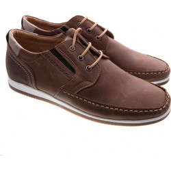 Nice step Ανδρικά loafer 725 καφέ