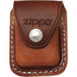Zippo Brown Lighter Pouch with Clip LPCB