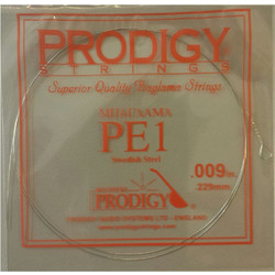 Prodigy BGRE1 Χορδή Μπαγλαμά Plain Steel 9" 1/8