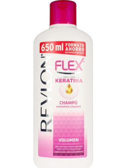 Revlon Flex Keratin Thin Hair Σαμπουάν Κερατίνης για Όγκο για Λεπτά Μαλλιά 650ml