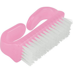 BETER Nail brush, nylon bristles assorted colors 1 pc
