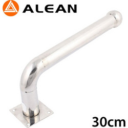 ALEAN ALF-30L Γωνιακή ανοξείδωτη βάση στήριξης 30cm για Beams διπλής δέσμης ABT (Τεμάχιο)