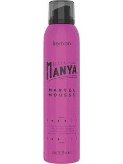 Kemon Manya Marvel Αφρός Μαλλιών για Λάμψη Δυνατό Κράτημα 250ml