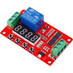 12V DC Multifunction Self-lock Relay PLC Cycle Delay Time Timer Switch Module
