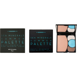 Korres Sea Minerals Summer Blue Waves Bronzer & Highlighter Palette 13gr