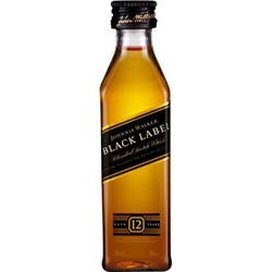 Johnnie Walker Black Label Ουίσκι Blended 12 Ετών 40% 50ml