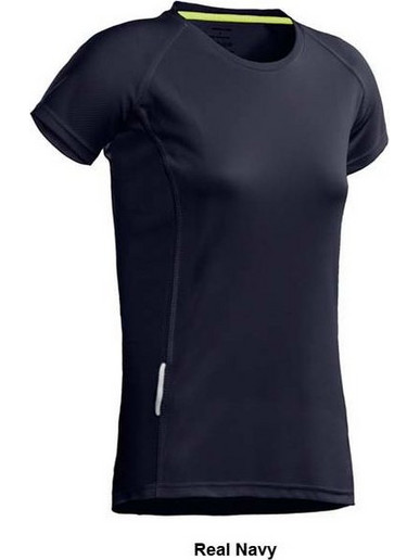 Santino Running T-shirt Ladies Real Navy San-RN-L