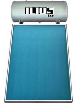 ILIOSAK Ilios Eco Ηλιακός Θερμοσίφωνας 120lt 1.5m² Glass Διπλής Ενέργειας