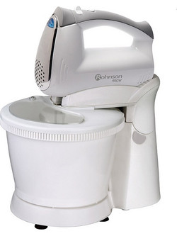 Rohnson R-557 Μίξερ με Περιστρεφόμενο Κάδο 2.5lt 450W