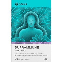 Samcos Agan Suprammune Prevent 30 Μασώμενες Ταμπλέτες