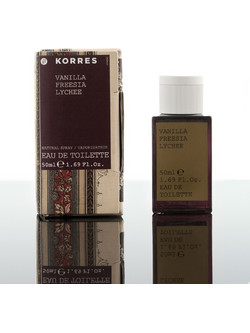 Korres Vanilla Freesia & Lychee Eau de Toilette 50ml