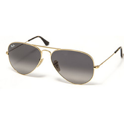 Ray-Ban RB3025 181/71 Γυαλιά Ηλίου Aviator Μεταλλικά Χρυσά με Γκρι Degradee Φακό
