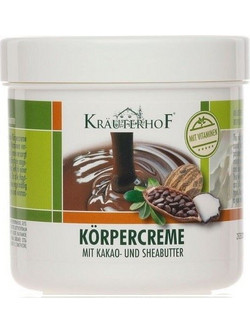 Krauterhof Cacao & Shea Butter Ενυδατική Κρέμα Σώματος 250ml