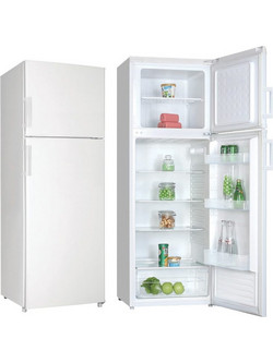 Davoline NPR 170 W Δίπορτο Ψυγείο 304lt Υ172xΠ60.5xΒ60cm Λευκό