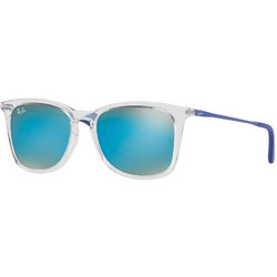 Ray-Ban Παιδικά Γυαλιά Ηλίου Polarized Μπλε Λευκά RJ9063S 7029/B7