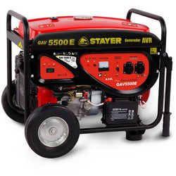 Stayer GAV5500E Γεννήτρια Βενζίνης Μονοφασική με Μίζα 7KVA
