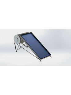 Bigsolar Eco Ηλιακός Θερμοσίφωνας 160lt 2m² Glass Τριπλής Ενέργειας