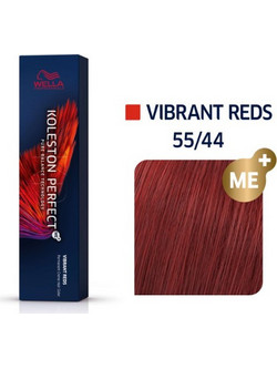Wella Koleston Perfect Me+ Vibrant Reds 55/44 Καστανό Έντονο Κόκκινο Μόνιμη Βαφή Μαλλιών 60ml