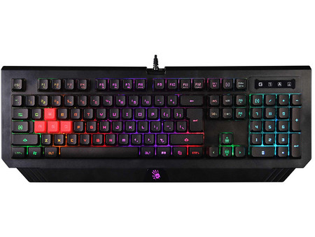 A4Tech Bloody BLD-B120N Gaming Πληκτρολόγιο RGB Black
