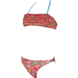 Arena Fantasy Bandeau Rouche Παιδικό Μαγιό Bikini Set για Κορίτσι Πολύχρωμο 001804