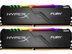 Kingston HyperX Fury RGB 16GB (2X8GB) DDR4 RAM 3200MHz