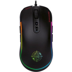 Zeroground Saigo MS-3500G v2.0 Ενσύρματο Gaming Ποντίκι RGB 7200 DPI Black