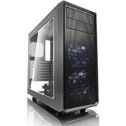 Fractal Design Focus G Window Black Midi Tower Κουτί Υπολογιστή με Πλαϊνό Παράθυρο