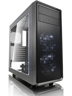 Fractal Design Focus G Window Black Midi Tower Κουτί Υπολογιστή με Πλαϊνό Παράθυρο