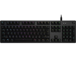 Logitech G512 Carbon Μηχανικό Gaming Πληκτρολόγιο με GX Brown Διακόπτες RGB Black
