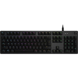 Logitech G512 Carbon Μηχανικό Gaming Πληκτρολόγιο με GX Brown Διακόπτες RGB Black