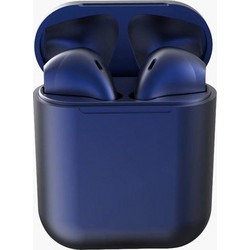 Touch i12 Ακουστικά Bluetooth Earbud Dark Blue