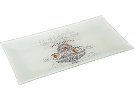 Espiel Πιάτα Φρούτου Γυάλινα Ορθογώνια Cuvee De Prestige 10x16cm 6τμχ INT8522