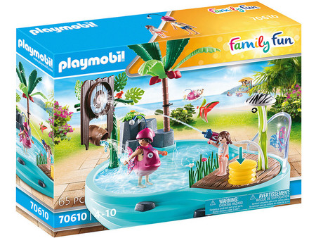 Playmobil Family Fun Διασκέδαση στην Πισίνα για 4-10 Ετών 70610