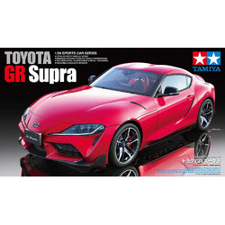Tamiya Toyota GR Supra Συναρμολογούμενο Πλαστικό Μοντέλο Αυτοκίνητου 1:24
