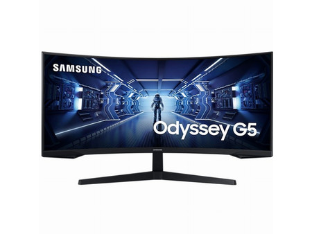 Samsung Odyssey G5 LC34G55TWWR Ultrawide VA HDR Curved Gaming Monitor 34" 3440x1440 QHD 165Hz 4ms
