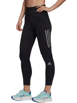 Adidas Own The Run Running Γυναικείο Κολάν Μακρύ Ψηλόμεσο Μαύρο GU8940