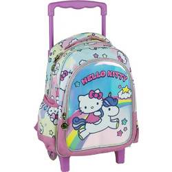Gim Kitty Unicorn Σχολική Τσάντα Τρόλεϊ Νηπιαγωγείου Πολύχρωμη 335-69072