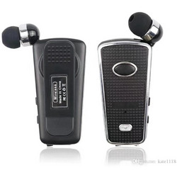 AKZ-Q2 Ακουστικό Bluetooth In Ear Πέτου Black