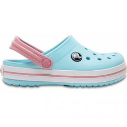 Crocs Crocband Clog Παιδικά Παπούτσια Θαλάσσης για Κορίτσι Ανατομικά Γαλάζια 207005-4S3