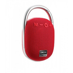 SonicGear GO1 Ηχείο Bluetooth 10W με Ραδιόφωνο Κόκκινο